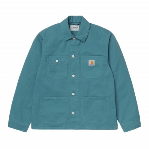 Veste homme Carhartt-wip michigan jacket, bleu turquoise ou bleu indigo, e-shop cloane