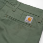 Pantalon chino Carhartt-wip, sid pant vert pour homme