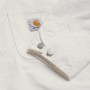 Veste Carhartt-wip Michigan jacket coloris blanc ecru référence I024849 chez CLOANE 