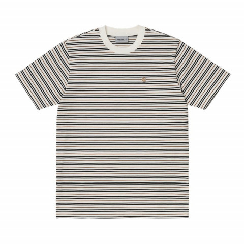 T-shirt Homme CARHARTT-WIP modèle Akron stripe référence I029003