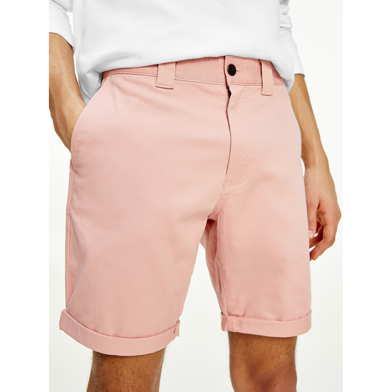 Tommy Hilfiger 9 in environ 22.86 cm Short chino rose Shadow pour homme taille 40 NEUF 