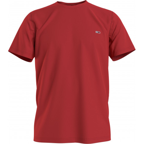 Tee-shirt homme rouge TOMMY HILFIGER coupe droite référence DM0DM10101 XNL E-shop CLOANE