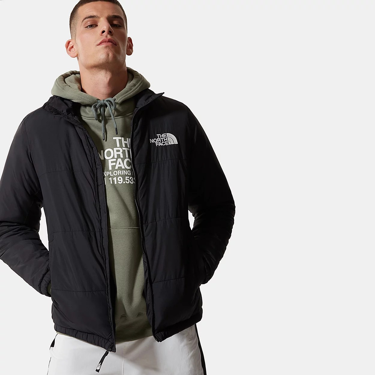 doudoune homme polyester