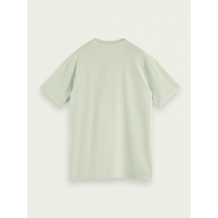 T-shirt Beige SCOTCH & SODA Homme manche courte coton Référece : 160846 0514 E-shop CLOANE