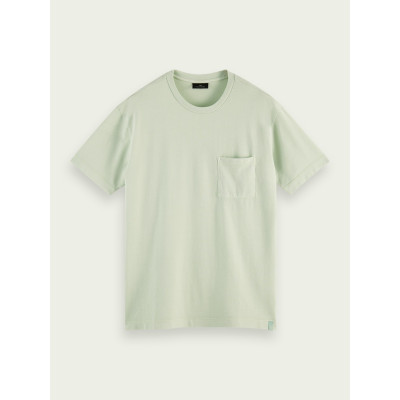 T-shirt Beige SCOTCH & SODA Homme manche courte coton Référece : 160846 0514 E-shop CLOANE