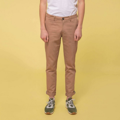 CHINO FAGUO HOMME BRIX Beige S21PA0101 | Cloane Vannes