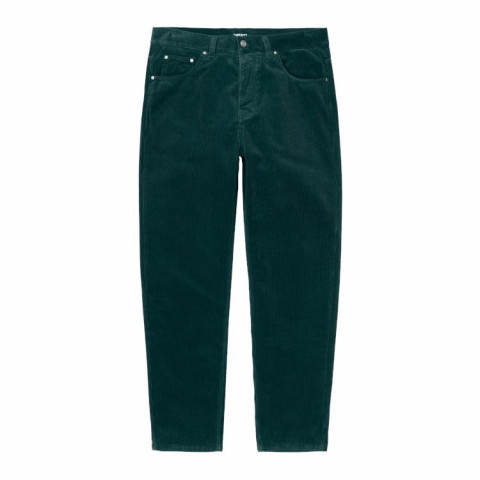 Pantalon Velour CARHARTT WIP Newel Beige ou Vert Foncé I027232 | CLOANE VANNES