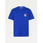 T-Shirt Homme TOMMY HILFIGER PEACE SMILEY Bleu DM0DM11619_VQ6 | Cloane Vannes