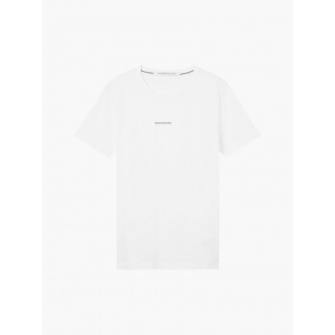 T-Shirt CALVIN KLEIN Homme MICRO Blanc J30J318067 | Cloane Vannes