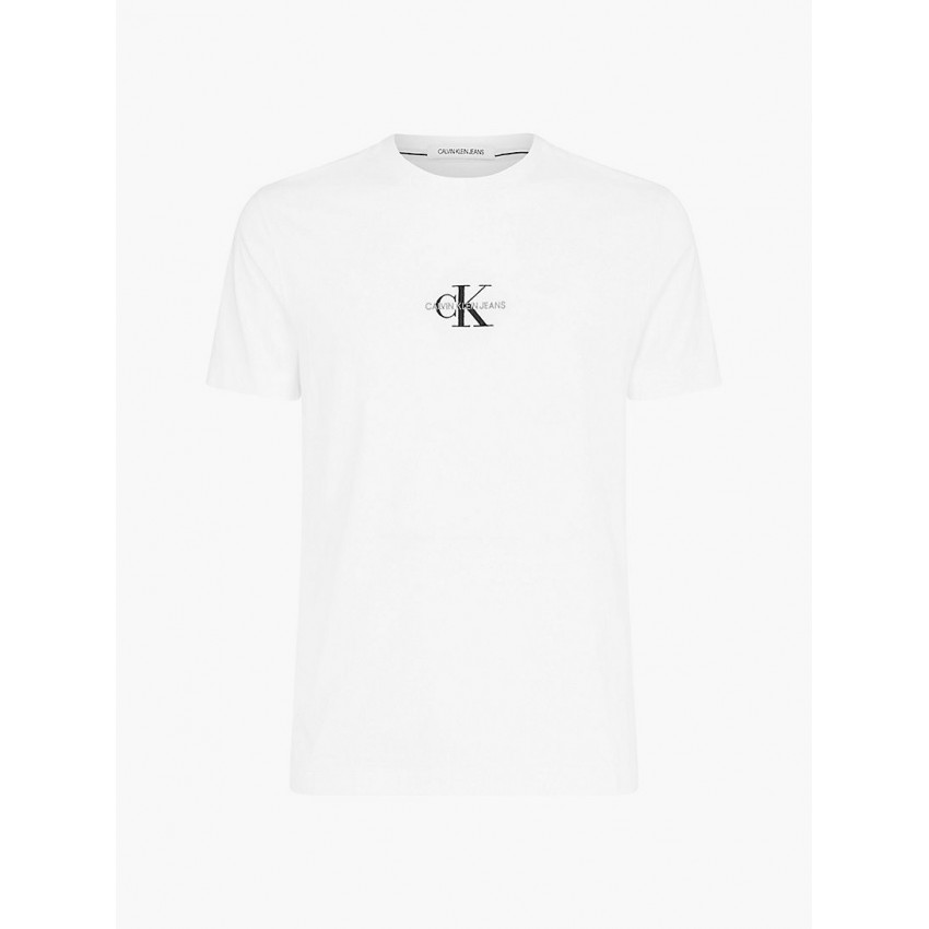 T-Shirt CALVIN KLEIN Homme NEW ICONIC Blanc J30J317092 | Cloane Vannes 