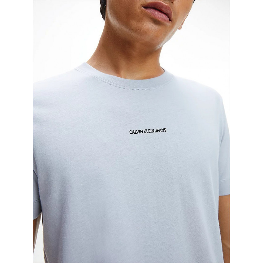 T-Shirt CALVIN KLEIN Homme MICRO Gris J30J318067 | Cloane Vannes