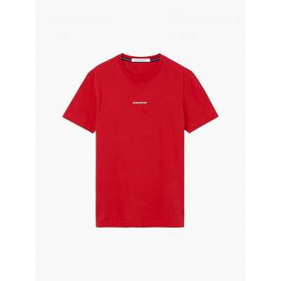 T-Shirt CALVIN KLEIN Homme MICRO Rouge J30J318067 | Cloane Vannes