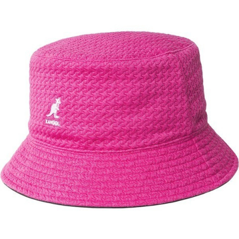 Bob Reversible Kangol Femme EMBOSSED Rose/Noir K5317 | Cloane Vannes