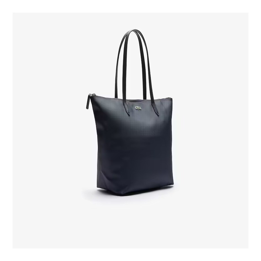 Sac Cabas Lacoste Femme VERTICAL Noir ou Bleu Marine nf1890po | cloane vannes