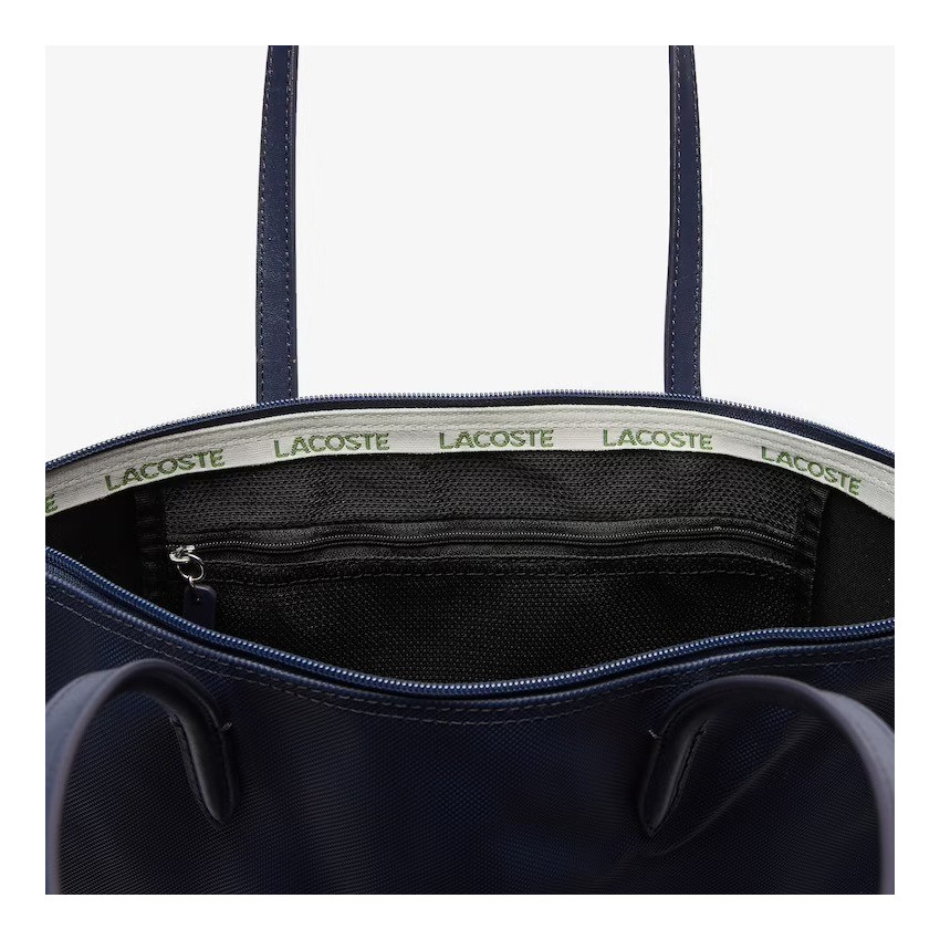 Sac Cabas Lacoste Femme VERTICAL Noir ou Bleu Marine nf1890po | cloane vannes