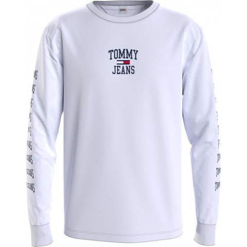 T-Shirt Tommy Hilfiger Homme HOMESPUN Blanc DM0DM12422 | cloane vannes