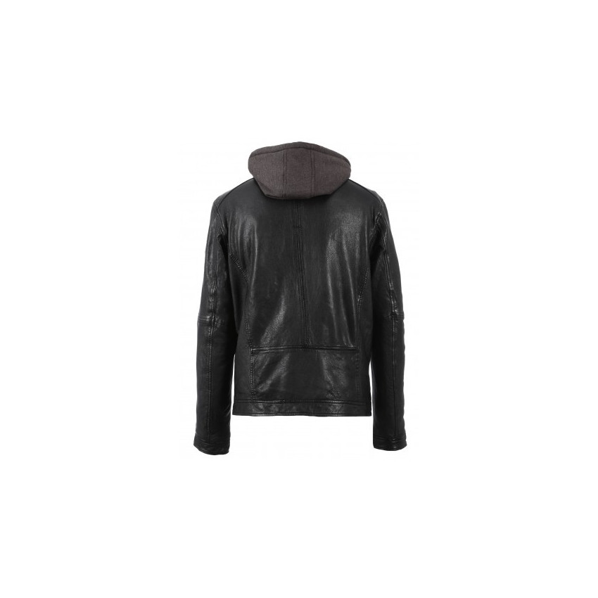 Blouson Cuir Oakwood Homme VEGAS Noir ou Marron ou Camel drink-63036 | Cloane Vannes