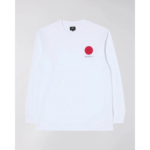 T-Shirt Edwin Homme JAPANESE SUN Blanc ou Noir i026678 | Cloane Vannes
