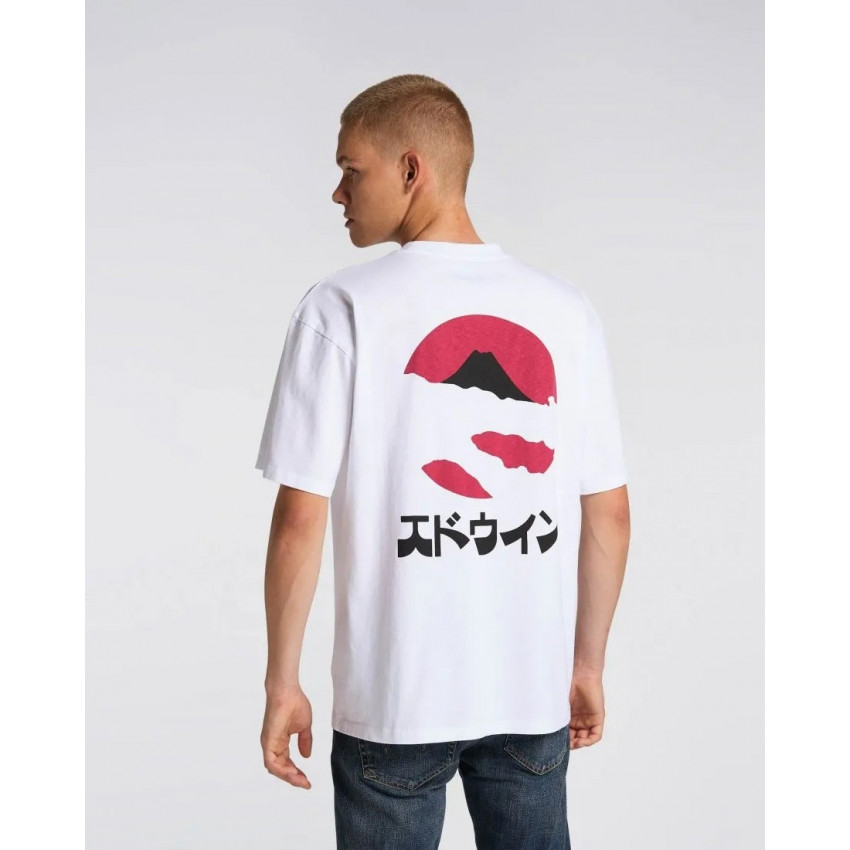 T-Shirt edwin Homme KAMIFUJI Blanc ou Noir i029878 | Cloane vannes