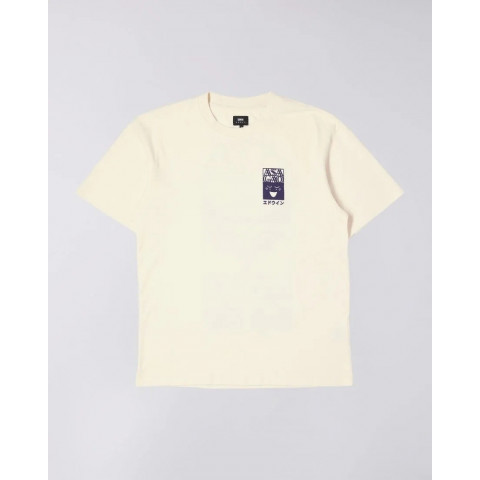 T-Shirt Edwin Homme EARLY CALL Crème i030376 | Cloane Vannes