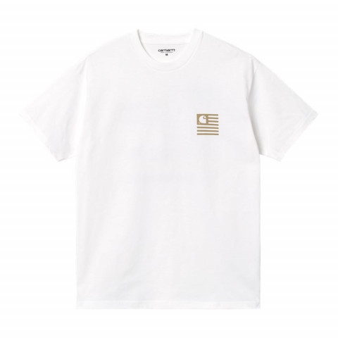 T-Shirt Carhartt Homme MEDLEY STATE Blanc i030169 | Cloane Vannes