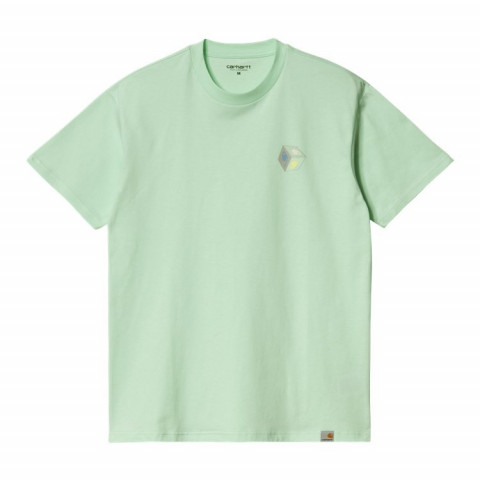 T-Shirt Carhartt Homme CUBE Vert i030181 | Cloane Vannes