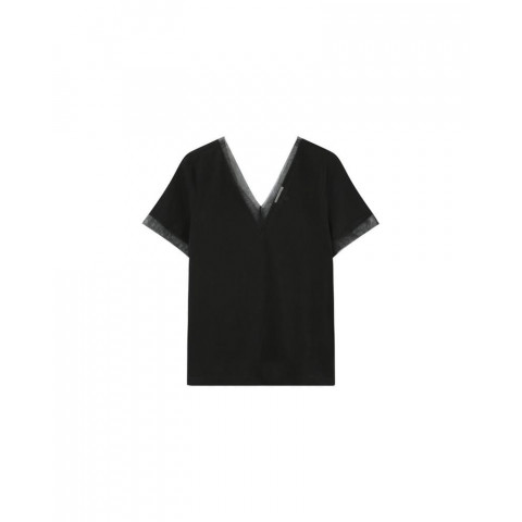 T-Shirt Grace & Mila Femme ENRICO Noir 3701147275968 | Cloane Vannes