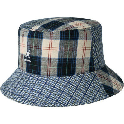 Bob Kangol Unisexe PLAID MASHUP Bleu k5297 | Cloane Vannes