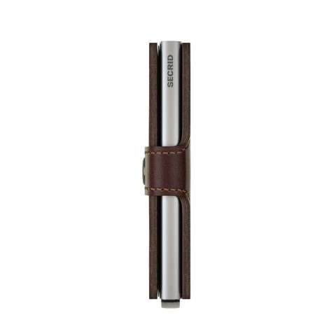 Porte-cartes Secrid MINIWALLET ORIGINAL Marron | Cloane Vannes