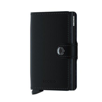 Porte-cartes Secrid MINIWALLET MATTE Noir | Cloane Vannes