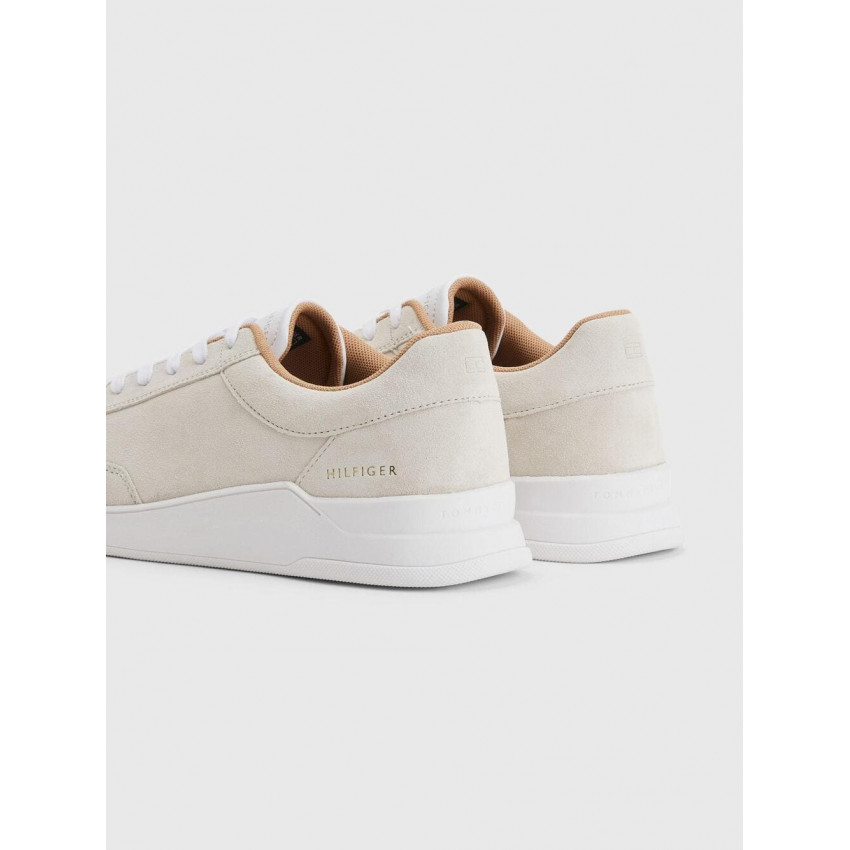 Baskets Suede Tommy Hilfiger Homme ELEVATED CUPSOLE Beige fm0fm04020 | cloane vannes