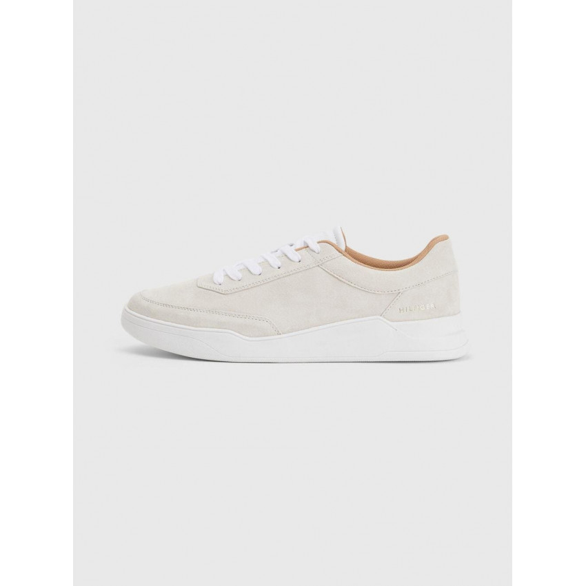 Baskets Suede Tommy Hilfiger Homme ELEVATED CUPSOLE Beige fm0fm04020 | cloane vannes