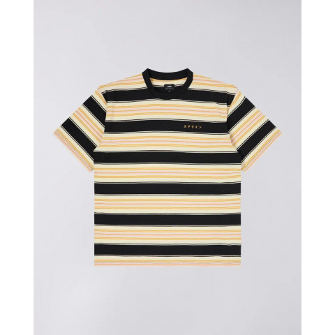 T-Shirt Edwin Homme QUARTER Noir I030354 | cloane vannes
