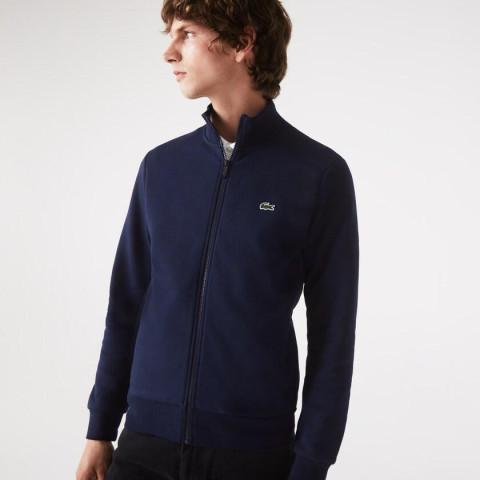 Sweatshirt Half-Zip Homme Bleu Marine