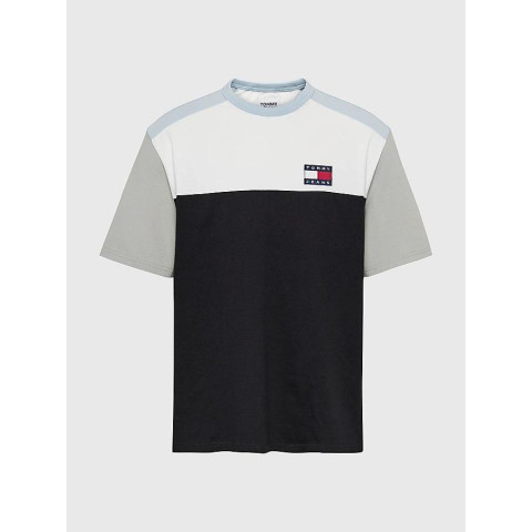T-Shirt Homme COLORBLOCK BADGE Noir