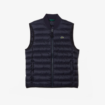 Doudoune Lacoste homme sans manche bleu marine Cloane Vannes