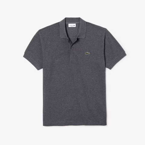 Polo Lacoste homme classic fit gris dark