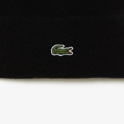 bonnets lacoste noir