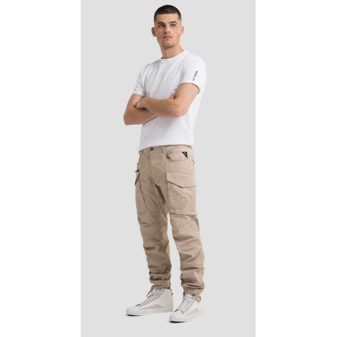 Replay Joe beige Pantalon Cargo Cloane Vannes