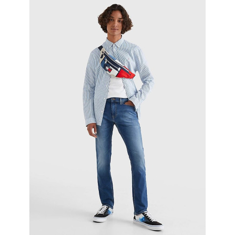 Jeans délavé Tommy Jeans Homme Coupe Slim Cloane Vannes