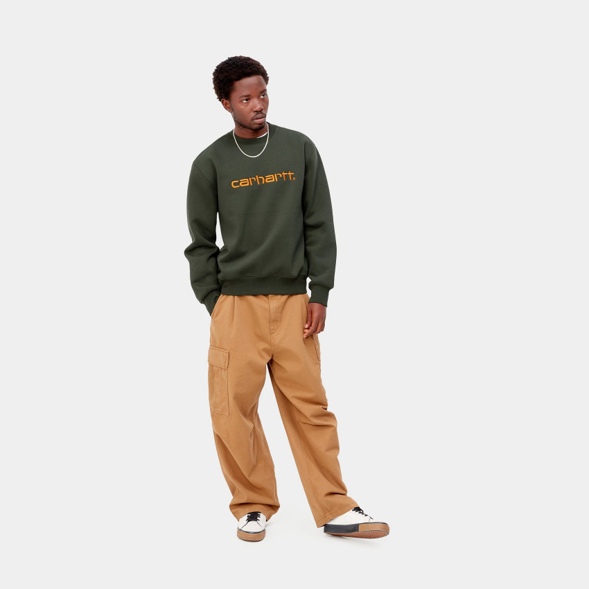 Sweat Carhartt Wip Homme Vert foncé Cloane Vannes
