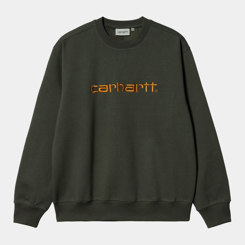Sweat Carhartt Wip Homme Vert foncé
