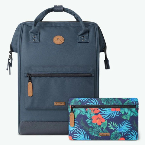 Sac à dos mixte Cabaia Reykjavik Large Bleu Marine Cloane Vannes