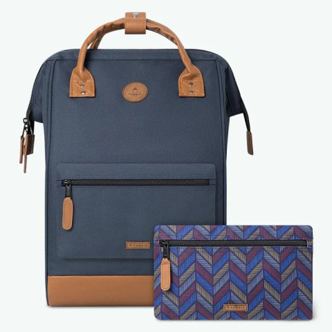 Sac à dos Mixte Cabaia Chicago Demin Bleu Marine Large 25L Cloane Vannes