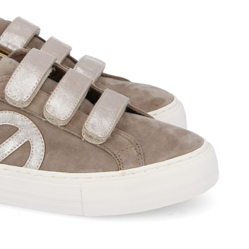 Chaussures Femme NO NAME Arcade Straps Side Taupe et Beigne Cloane Vannes