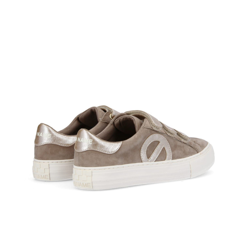 Chaussures Femme NO NAME Arcade Straps Side Taupe et Beigne Cloane Vannes