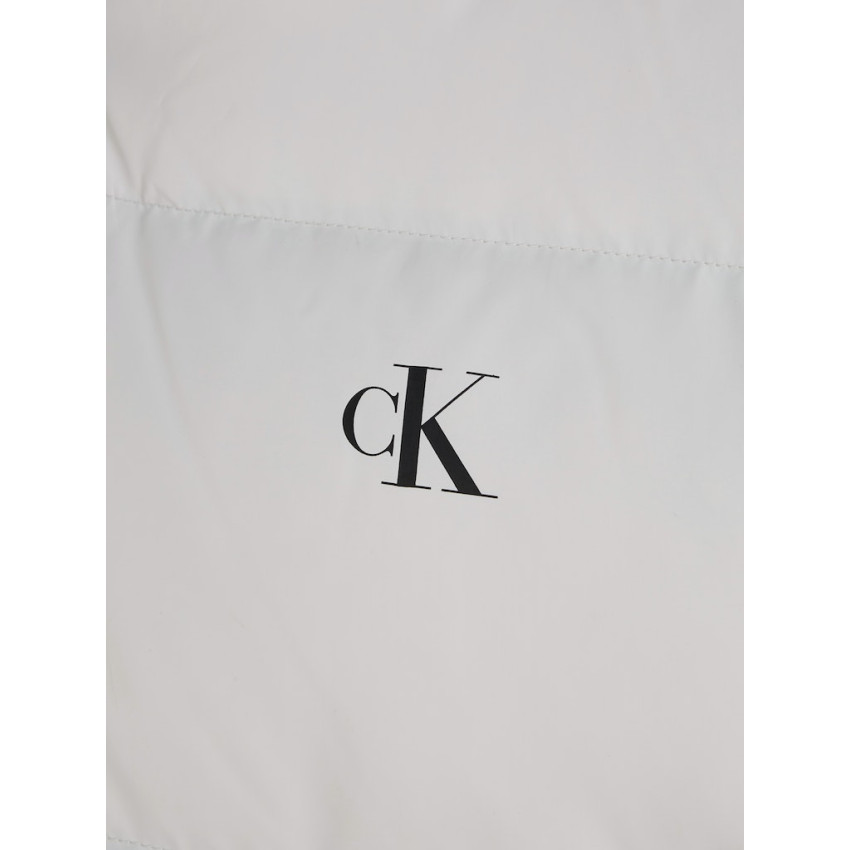 Doudoune à capuche amovible homme Calvin Klein Jeans Gris matelassée Cloane Vannes