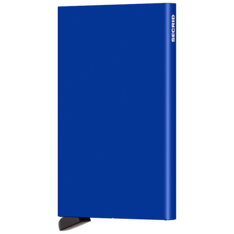 Porte-cartes en aluminium Bleu SECRID CARDPROTECTOR Cloane Vannes