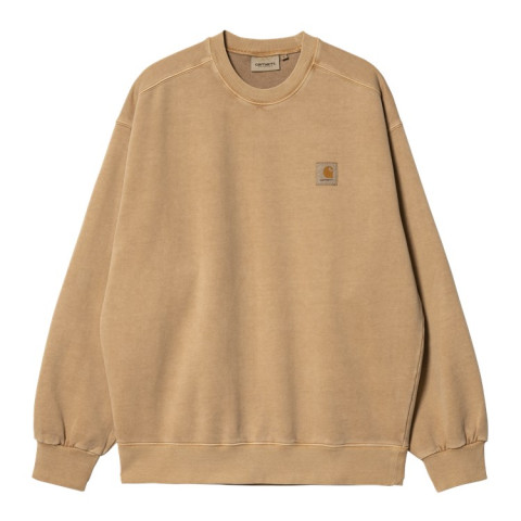 Sweat Homme Carhartt-Wip Vista Camel Manches longues Cloane Vannes