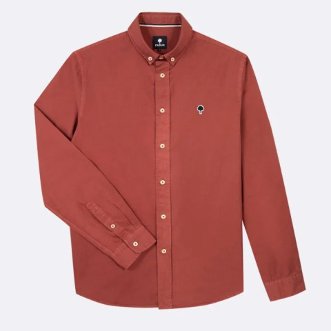Chemise homme Faguo IVOY Rouge Cloane Vannes
